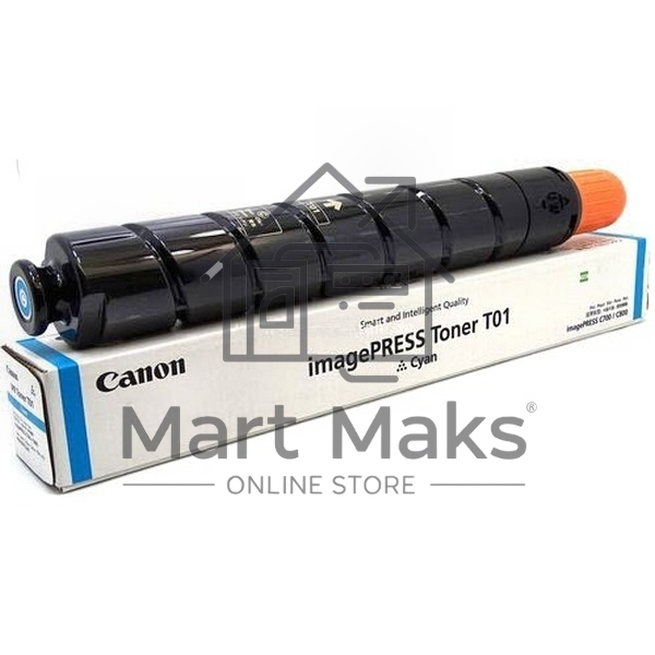 Картридж лазерный Canon TONER T01 голубой (59 500 стр.) для Canon imagePRESS C710, C810, C910