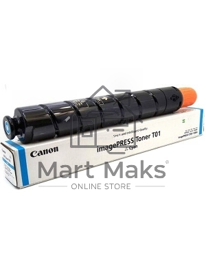 Картридж лазерный Canon TONER T01 голубой (59 500 стр.) для Canon imagePRESS C710, C810, C910