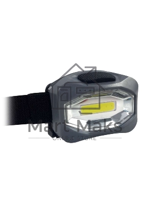 Фонарь светодиодный налобный компактный 3Вт COB Космос KOC-H101-COB