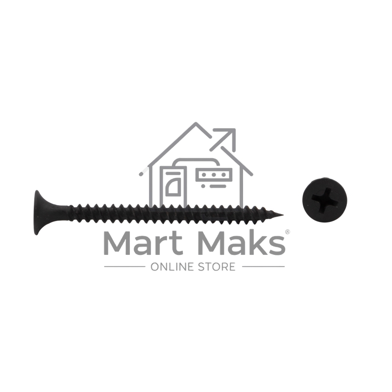 Саморез гипсокартон-металл KRANZ 3.5х45, короб (200 шт./уп.)