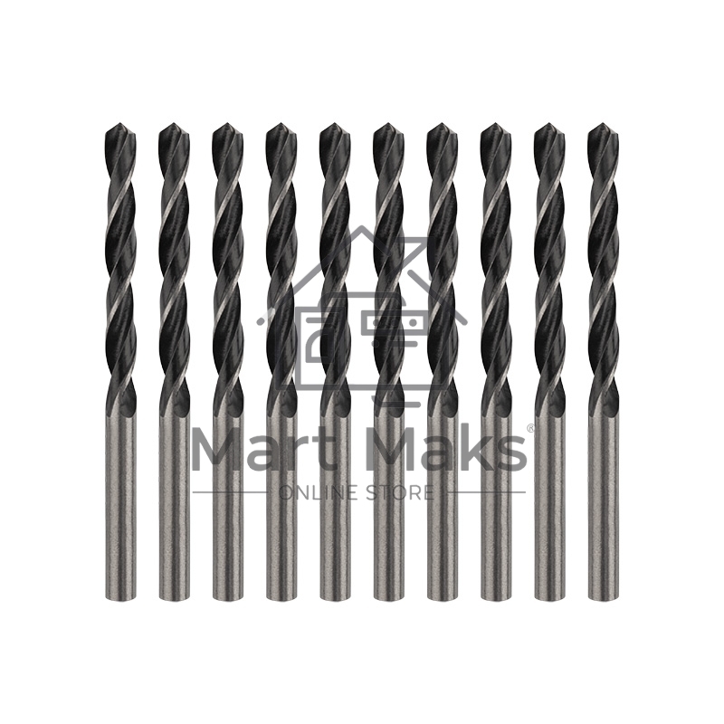 Сверло по металлу 1,5х40х18 мм HSS (10 шт. в упаковке) DIN 338 Kranz