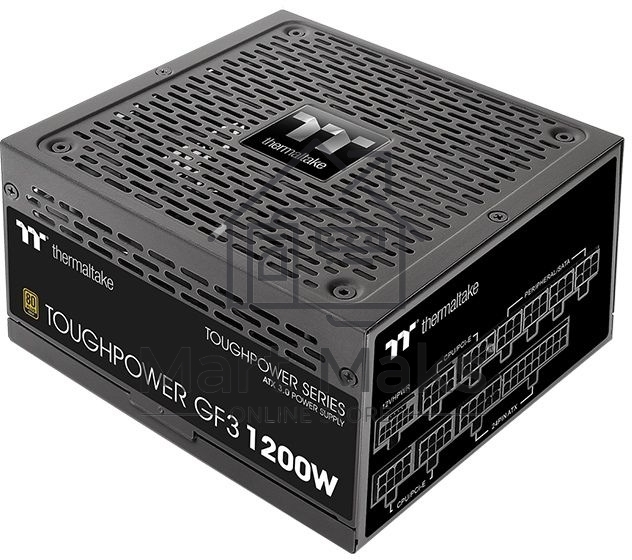 Блок питания Thermaltake Toughpower (GF3 PS-TPD-1200FNFAGE-4) 1200Вт, 80 PLUS Gold, 135мм, модульный, черный
