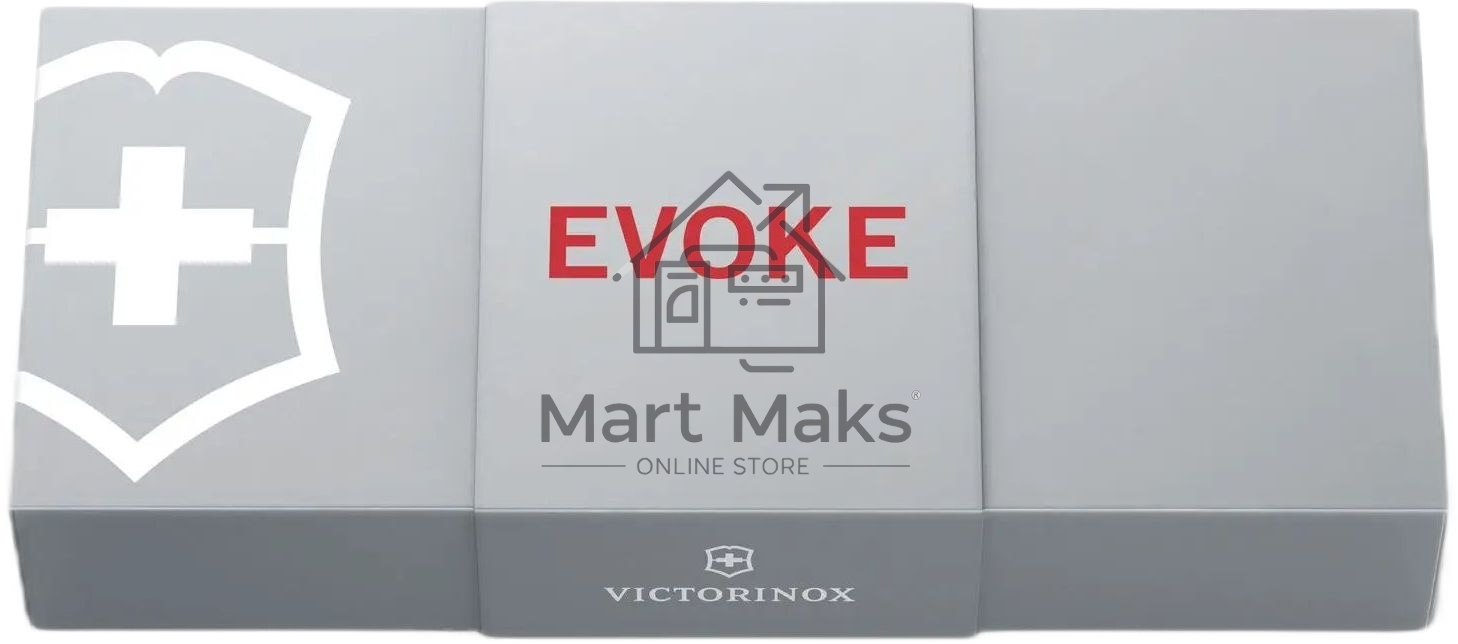 Нож перочинный Victorinox Evoke Alox (0.9415.D20) 136мм 5функц. красный без чехла подар.коробка