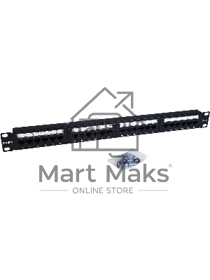 Патч-панель  NTSS-PP-1U-24-UTP-RJ45-6-D 19