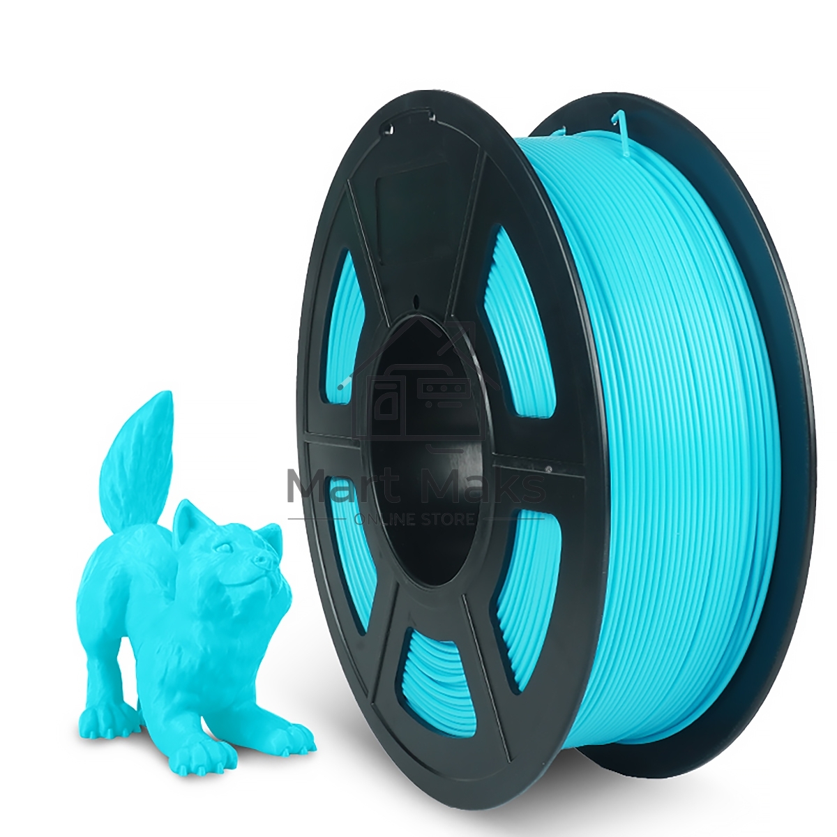 Филамент NVPrint PETG Blue Sky для 3D печати диаметр 1.75мм длина 330 метров масса 1 кг