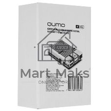 Корпус Qumo Aluminum case without fan, Raspberry Pi 4, gold(RS005)