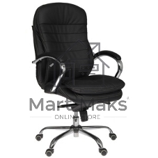 Кресло руководителя Бюрократ T-9950MSG-F Fabric черный Light-20, крестов. пластик, подст. для ног