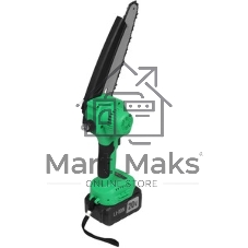 Пила цепная аккумуляторная бесщеточная Zitrek GreenSaw 20V [082-1858] 20В, 4,0А·ч Li-ion аккум. 1шт, ЗУ