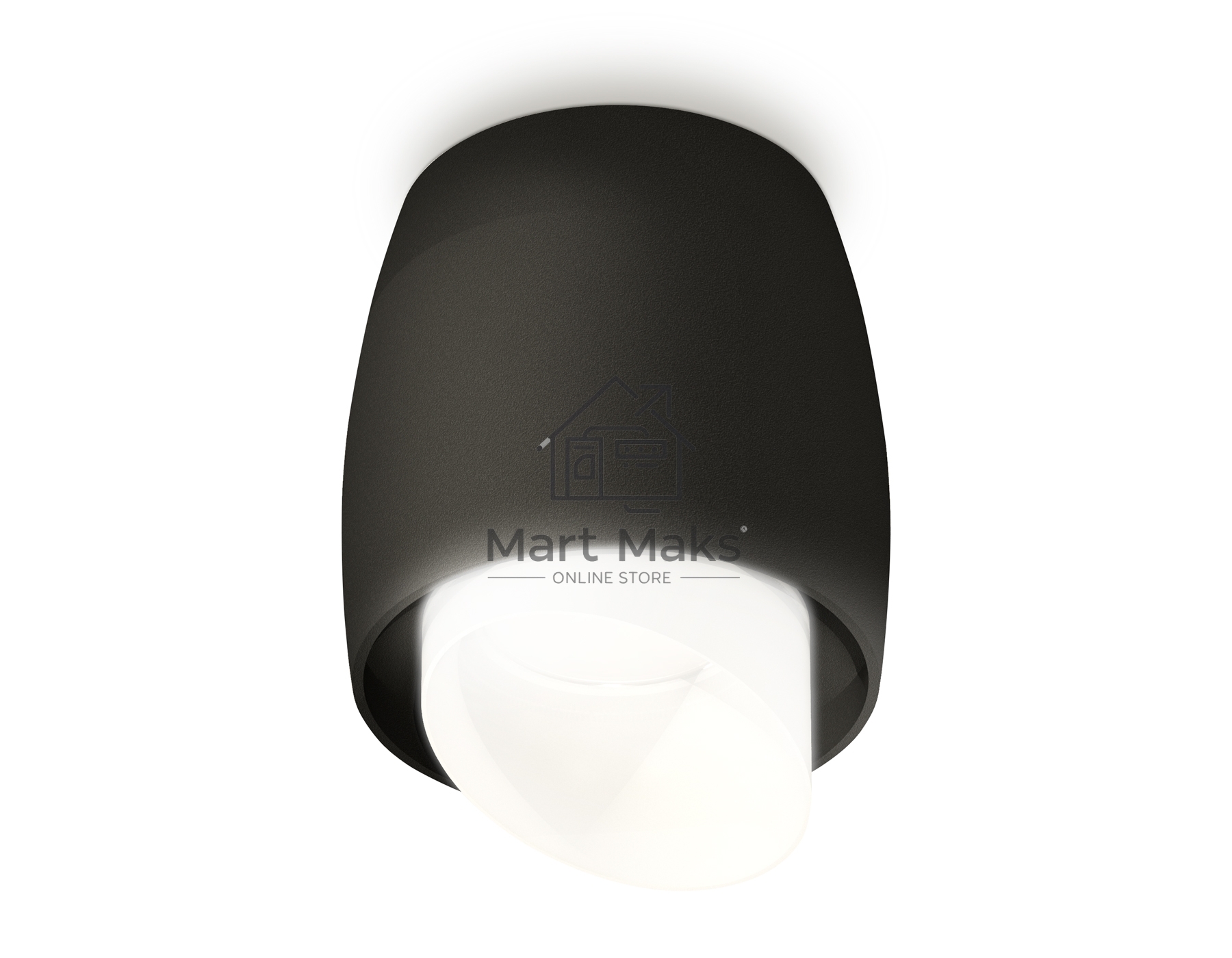 Светильник Ambrella Light XS1142042 SBK/FR черный песок/белый матовый MR16 GU5.3 (C1142, N7175)