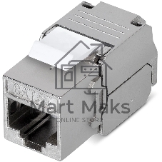 Модуль Keystone Rexant Jack RJ-45(8P8C), FTP экранированный, cat.5e, тип 180 градусов, самозажимной PRO