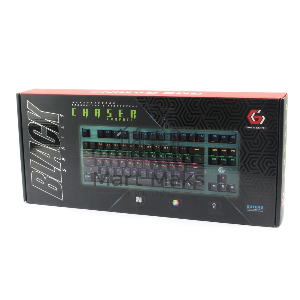 Клавиатура Gembird KB-G540L проводная, USB, черный