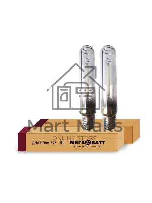 Лампа газоразрядная натриевая ДНаТ 70 E27 (25) МЕГАВАТТ 02911