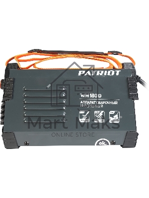 Сварочный аппарат Patriot WM180D инвертор ММА 7.8кВт
