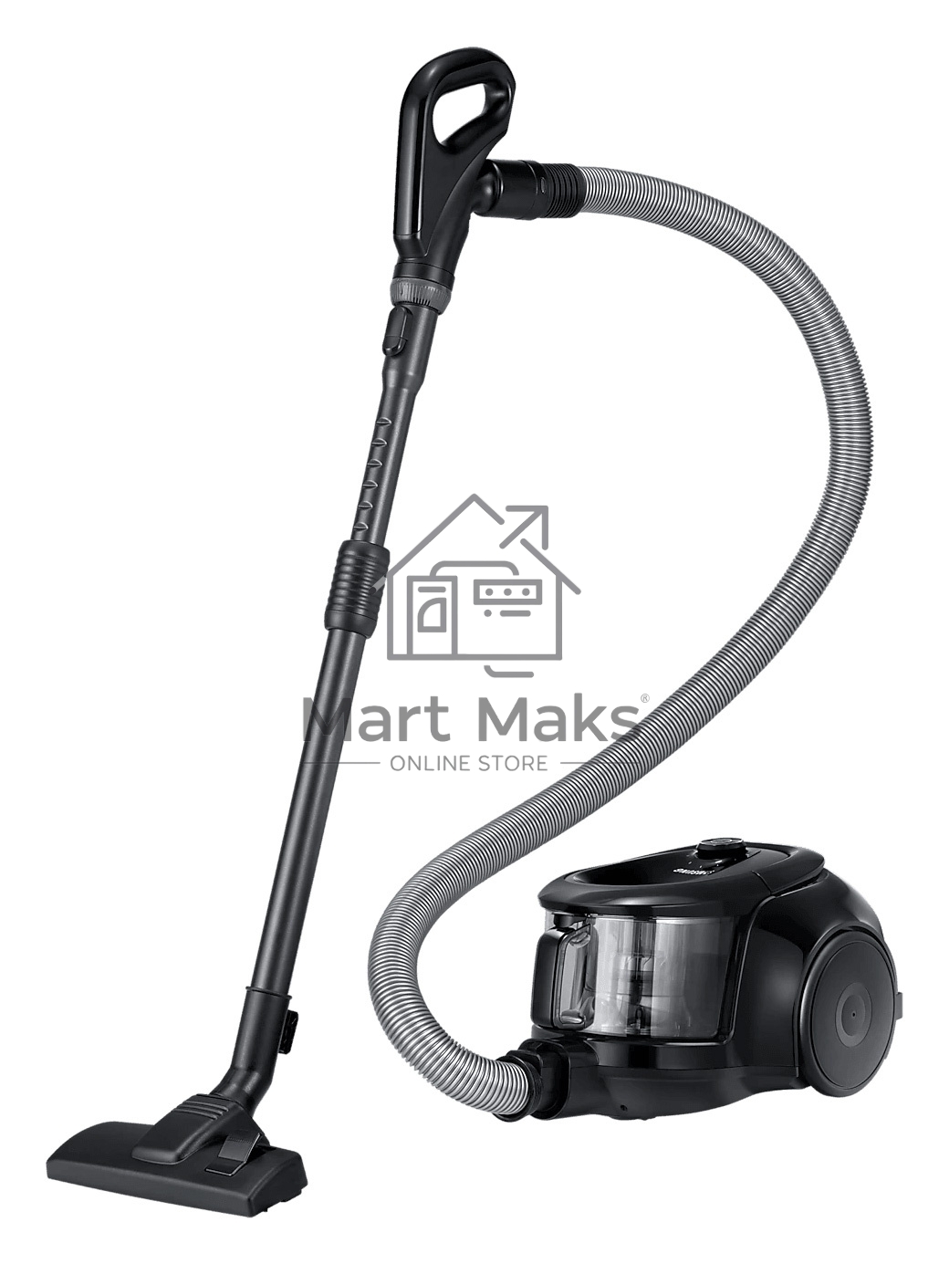 Пылесос Samsung VC18M21D0VG/EV титан, 380/1800 Вт, уборка сухая, пылесборник контейнер 1.5 л