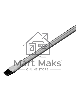 Отвертка, SL5,0 х 100 мм, CrV, 2-х компонентная рукоятка Сибртех