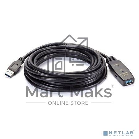 Кабель-адаптер USB3.0-repeater Aopen, удлинительный активный <Am-->Af> 5м QUST/qust<ACU827A-5M>