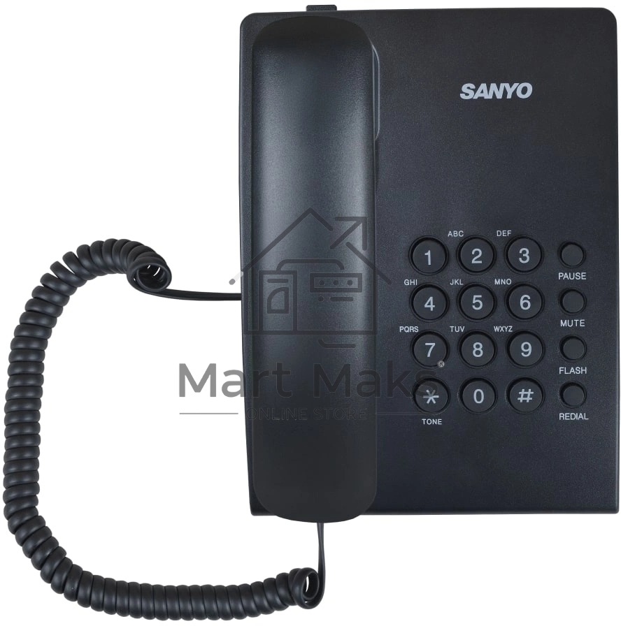 Телефон проводной SANYO RA-S204B черный
