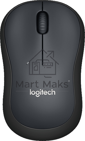 Мышь беспроводная Logitech M220 SILENT черный, 1000 dpi, радиоканал, USB, кнопки - 3