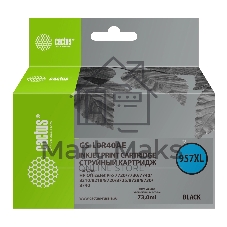 Картридж струйный Cactus CS-L0R40AE (957XL) черный (73 мл) для HP OfficeJet 8210/8218/8720/8725/8730
