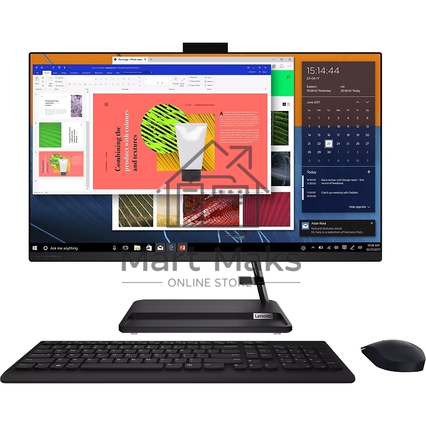 Моноблок Lenovo IdeaCentre AIO 3 27ALC6 черный F0FY00P4RU 27