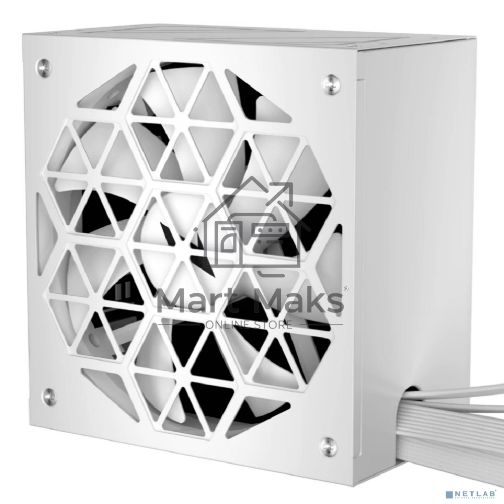 Блок питания 1STPLAYER ACK HA-650AC1-WH, 650Вт, 80 PLUS Standard, 140мм, белый