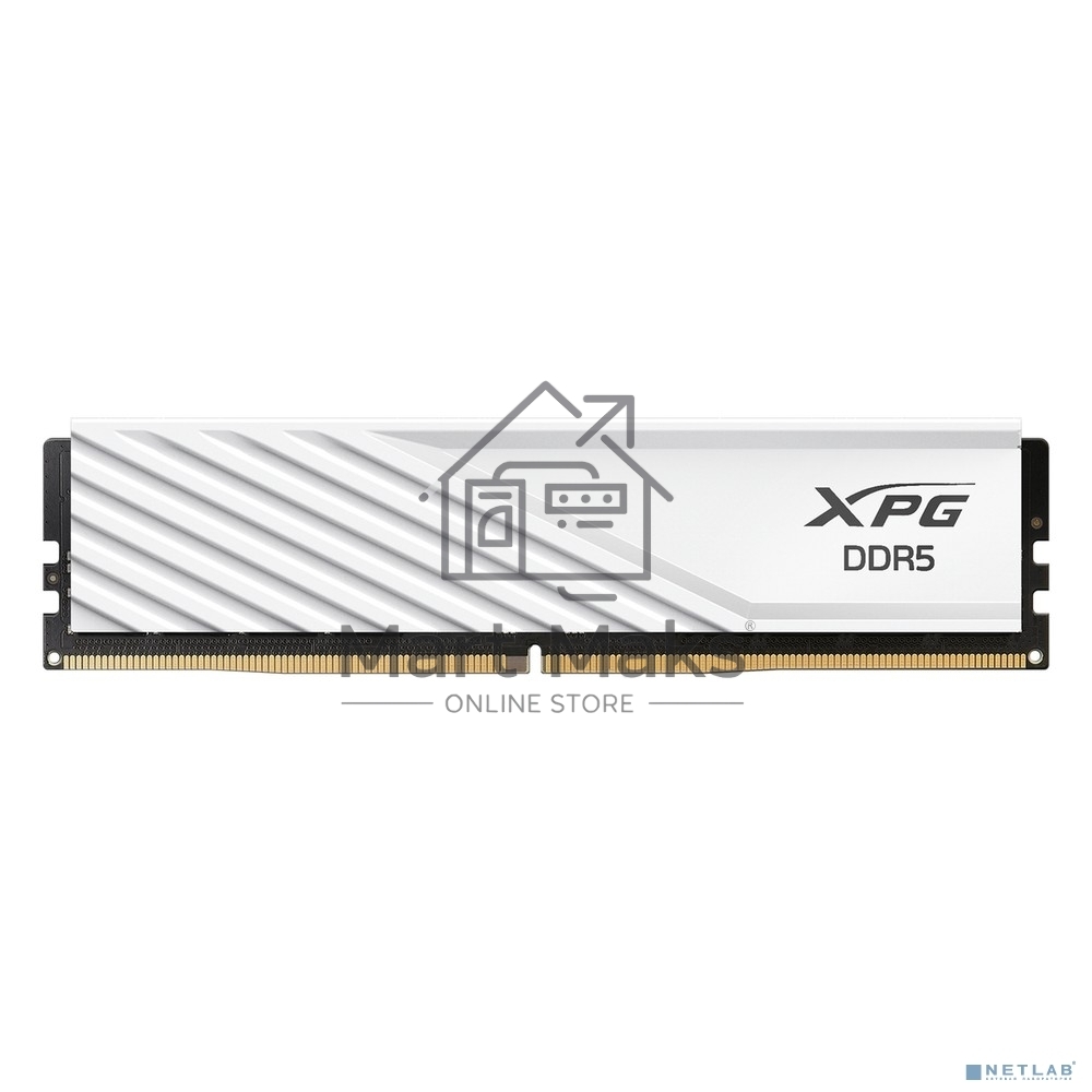 Оперативная память XPG Lancer Blade, DDR5, 32GB (2x16GB), 6000MHz, CL34, DIMM, с радиаторами, белый