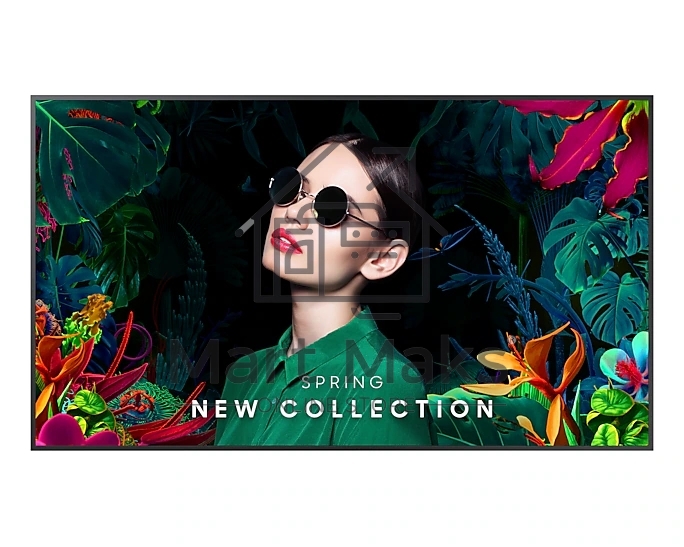 Панель Samsung QM75C черный, 75