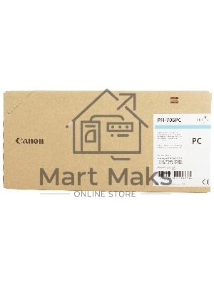 Картридж струйный Canon PFI-706 PC (6685B001) фото голубой (700 мл) для Canon iPF8300S/8400/9400S/9400