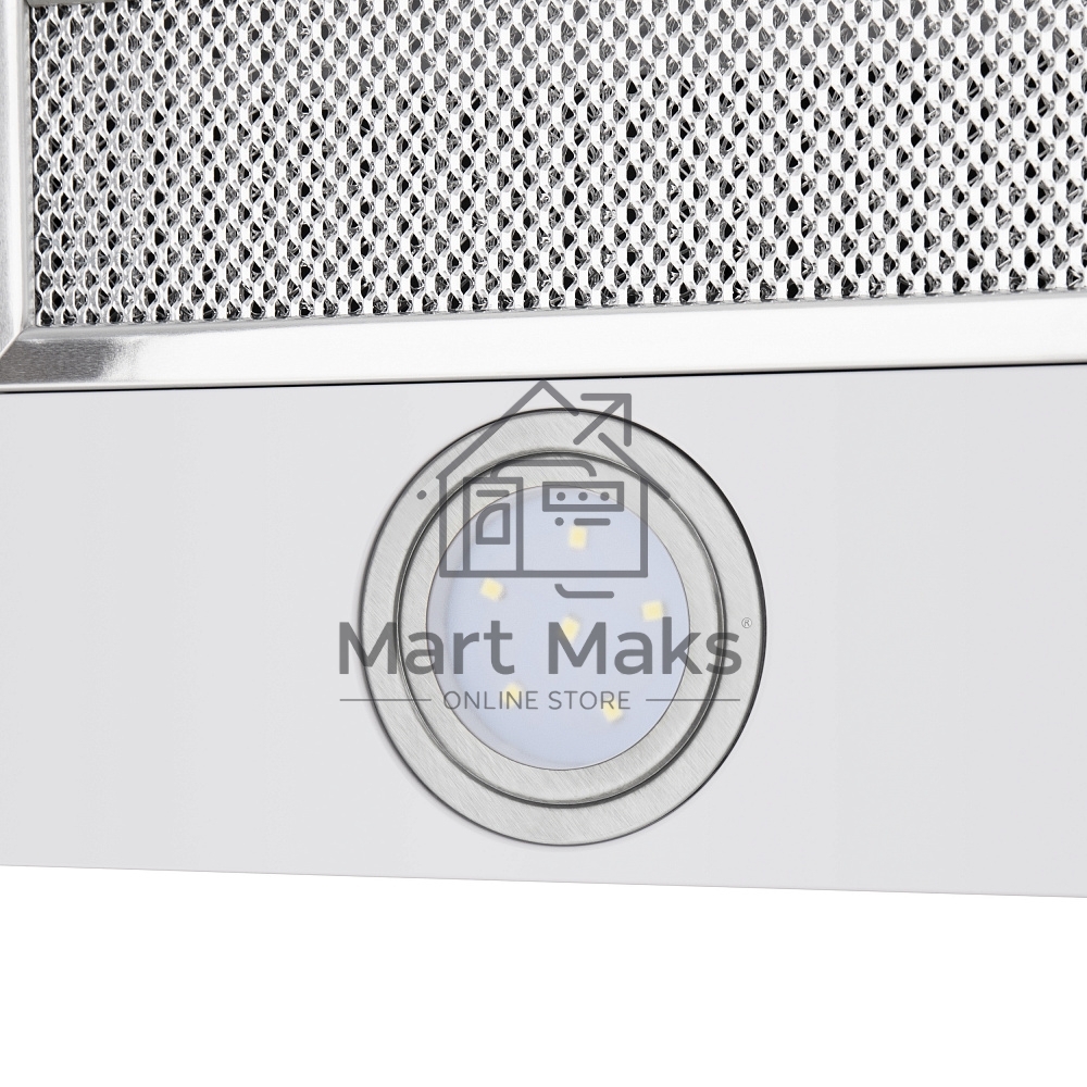 Вытяжка встраиваемая Maunfeld VS Light 50 белый, 50 см, 520 куб. м/ч, 56 дБ