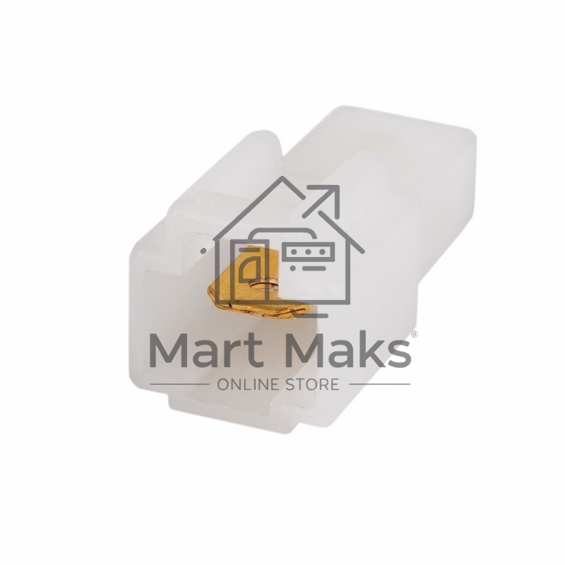 Клемма плоская штекер 6.3 мм 1-1.5 мм² (РП-п 1.5-(6.3)) + колодка Rexant