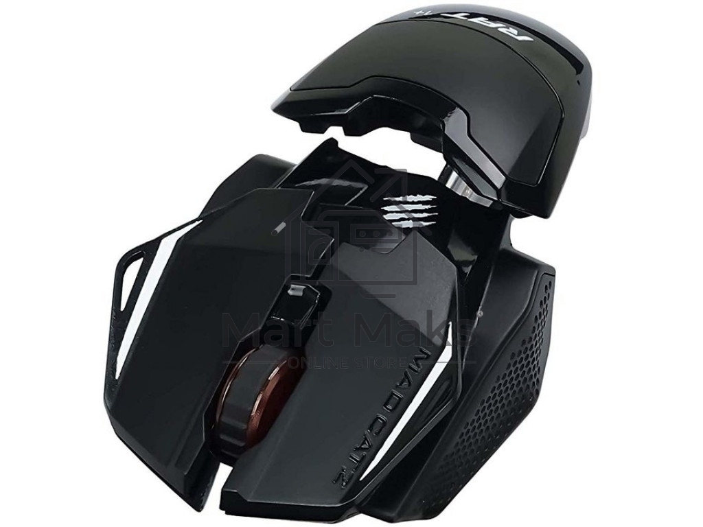 Игровая мышь Mad Catz R.A.T. 1+ (ADNS3050, USB, 3 кнопки, 2000 dpi) чёрная