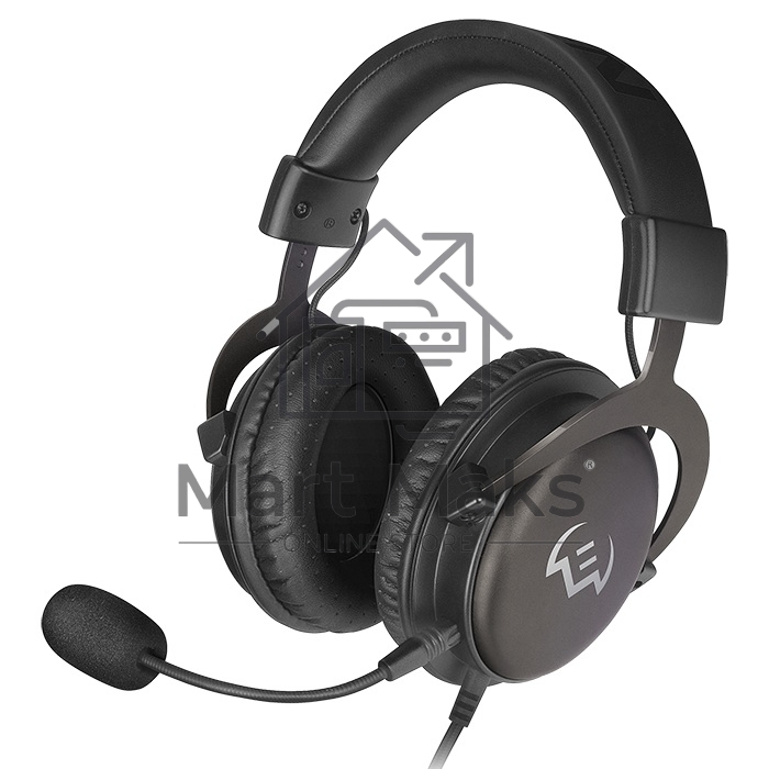 Игровые наушники SVEN AP-G999MV с микрофоном серый (50 мм, мини-джек (стерео) O 3,5 мм (4 pin))