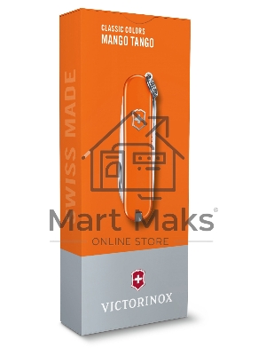 Нож перочинный Victorinox Classic Mango Tango (0.6223.83G) 58мм 7 функций карт.коробка