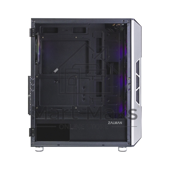 Компьютерный корпус MidiTower Zalman I3 NEO белый (ATX, front mesh, USB2.0 x1, USB3.0x2, 4x120mm RGB fan, без БП) (I3 NEO White)