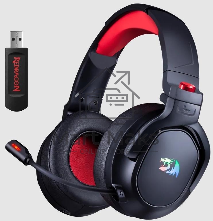 Нaушники Defender Wireless 2.4GHZ 7.1 NOMEN RGB