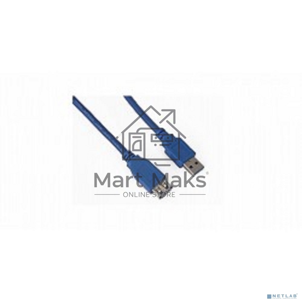 Кабель AM/AF USB3.0 0.5m VCOM удлинитель USB 3.0, VUS7065-0.5M