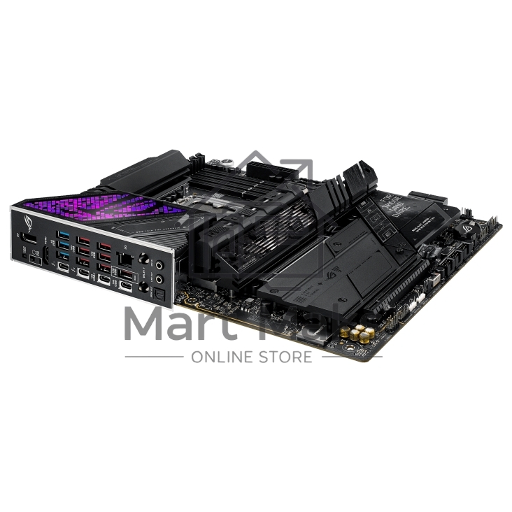 Материнская плата ASUS ROG STRIX Z890-E GAMING WIFI, LGA 1851, Intel Z890, 4xDDR5, 4xSATA, 7xM.2, 1xPCIe 5.0 x16, 1xPCIe 4.0 x16, 1xHDMI, 1xDP, 2xUSB-C Thunderbolt 4, 7xUSB-A 3.2 Gen 2, 3xUSB-A 3.2 Gen 1, 2xUSB-C 3.2 Gen 2x2, 1x 5Gb LAN, 2x3.5 мм, 7.1, AT