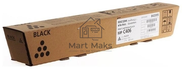 Картридж лазерный тип MP C406 черный для Ricoh MPC306/406/307 (17000стр)