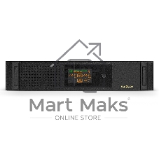Источник бесперебойного питания ExeGate ServerRM UNL-800.LCD.AVR.2SH.3C13.USB.2U 800VA/480W, Color LCD, AVR, 2*Schuko+3*C13, USB, 2U, установка в стойку, черный