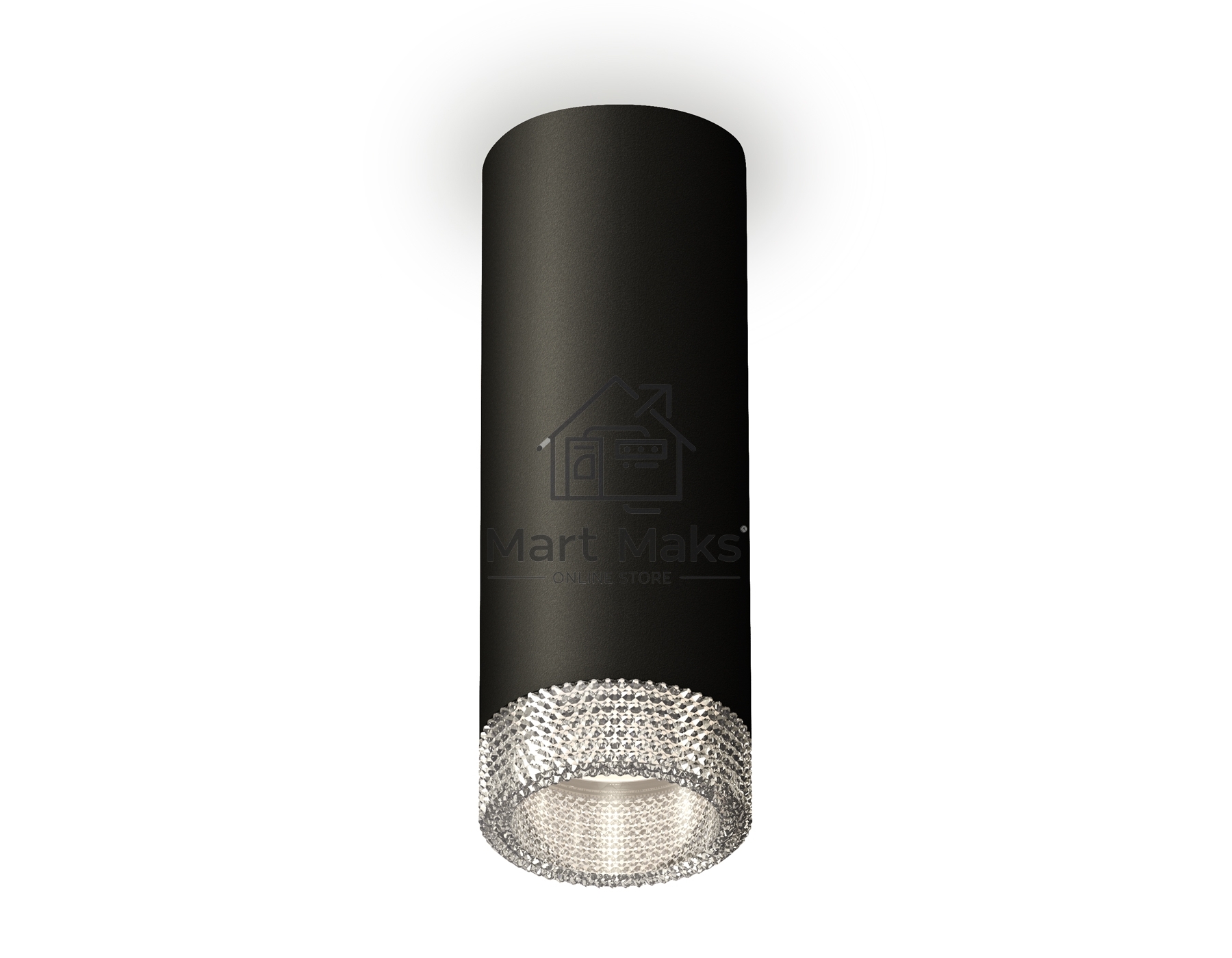 Светильник Ambrella Light XS6343020 SBK/CL черный песок/прозрачный MR16 GU5.3 (C6343, N6150)