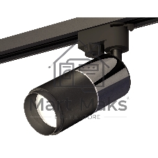 Светильник Ambrella light XT6302040 SBK/DCH/PBK черный песок/черный хром/черный полированный MR16 GU5.3