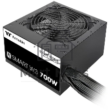Блок питания Thermaltake Smart W3 700W, 700Вт, 80 PLUS, 120мм, немодульный, черный