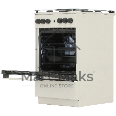 Плита газовая Gorenje GG5A21BEF бежевый, конфорок 4 газовых, духовка 70 л, 50 см x 85 см x 59.4 см