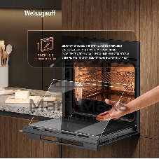 Духовой шкаф Weissgauff EOM 899 Color Touch черный Matt