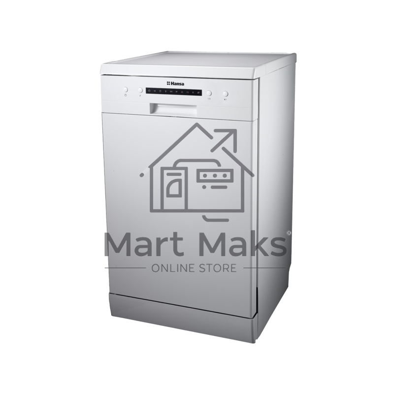Посудомоечная машина Hansa ZWM416WEH, белая, 44.8 см, 10 компл., 49 дБ, класс A++
