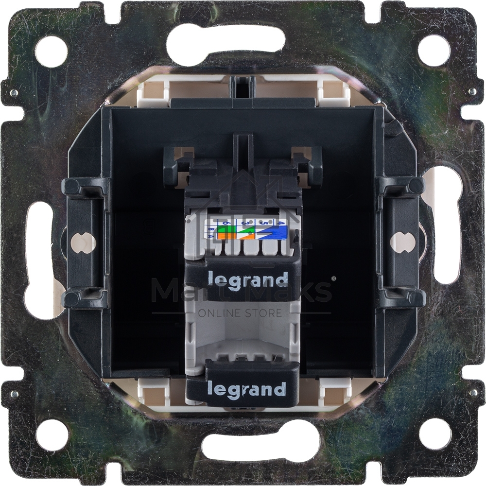 Компьютерная розеткаLegrand Valena 774230, белая RJ45 5 кат UTP