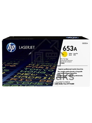 Тонер Картридж HP 653A CF322A желтый для HP MFP M680 (16000стр.)
