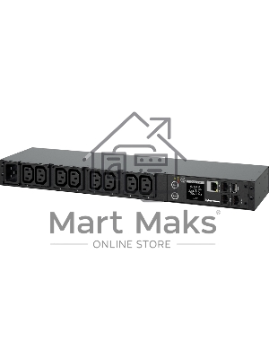 Блок распределения питания CyberPower PDU PDU41005 (PDU20SWHVIEC8FNET) 1U type, 16Amp, plug IEC 320 C20, (8) IEC 320 C13