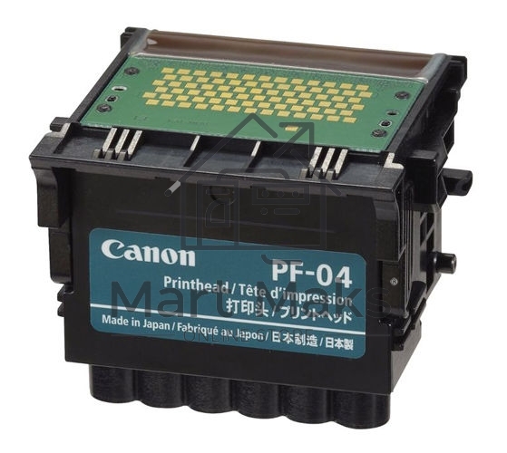 Печатающая головка Canon PF-04 (3630B001) черный для Canon iPF650, iPF655, iPF670, iPF680, iPF685, iPF750, iPF755, iPF760, iPF765, iPF770, iPF780, iPF785, iPF830, iPF840, iPF850.