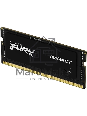 Оперативная память Kingston Fury Impact, DDR5, 32Gb (1x32GB), 4800MHz, CL38 SO-DIMM